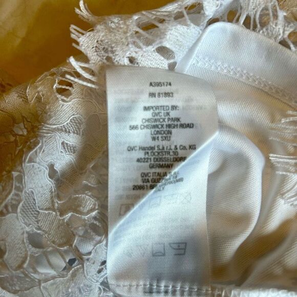 Isaac Mizrahi Live! White lace dress XS Aline graduation EUC - Picture 6 of 8